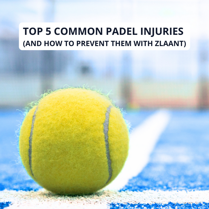 Top 5 Common Padel Injuries and How to Prevent Them with Zlaant