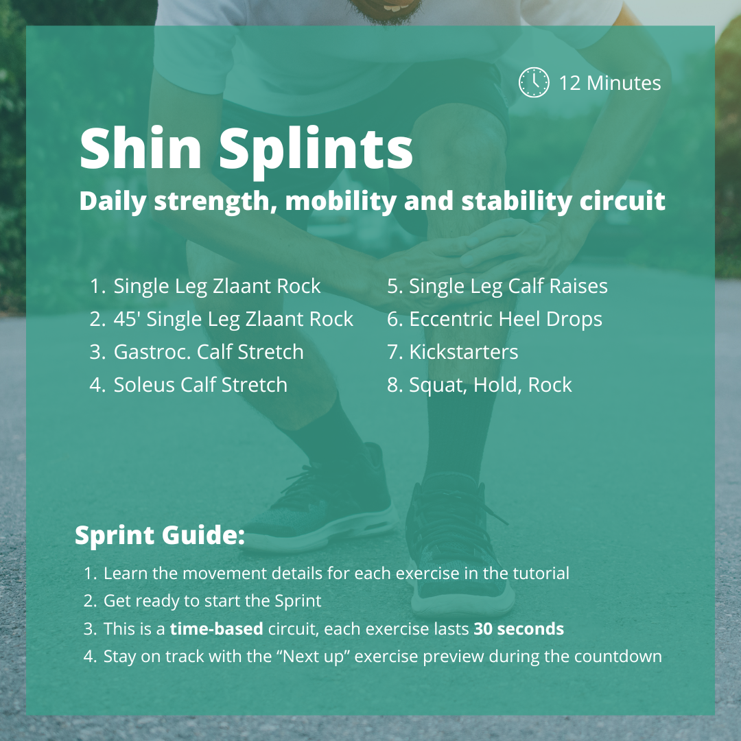 Shin Splints Sprint Workout - Main Image