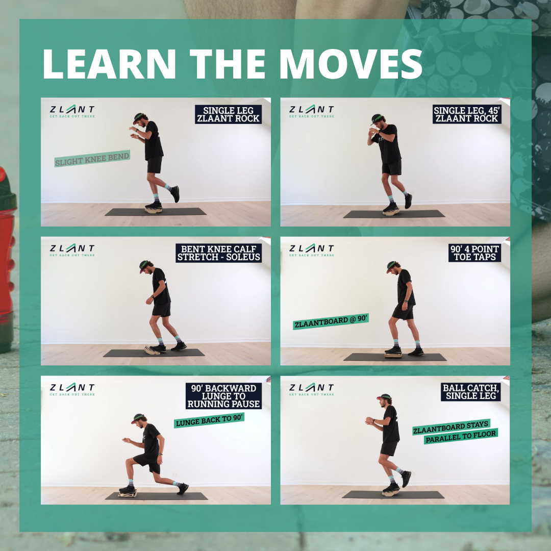 Runners Unilateral Leg Training Ankle Simple Balance Exercises