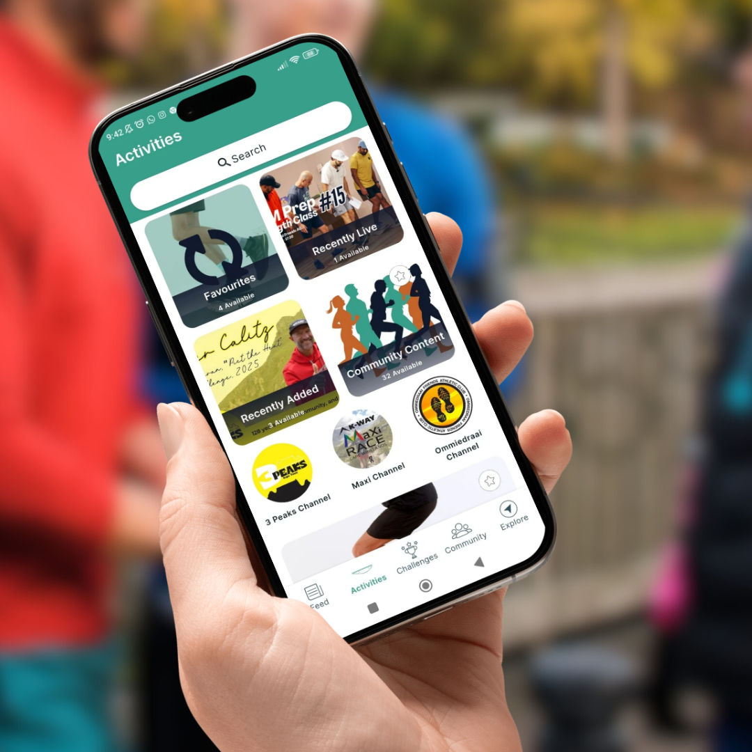 Athletic Support via the Zlaant App